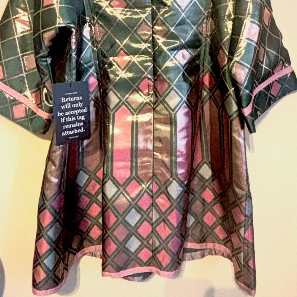 NWT TUCKERNUCK Metallic Mosaic Indre Dress Size Large - Picture 6 of 6